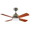 Image de Ventilateur de Plafond - Forlight - Borneo - E27 - Teck Patiné - Opale Patine