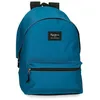 Image de Sac à dos - PEPE JEANS - Aris - Compartiment 156 pouces - Sortie USB - Bleu