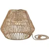 Image de Suspension dextérieur LED en fibres naturelles rechargeable - New Garden - Sisine - Ø40cm - 3 intensités