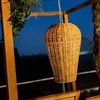 Image de Lampe suspension - Modèle 50 - Fibres naturelles - Ampoule intégrée - Télécommande incluse