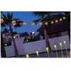 Image de Guirlande led solaire étanche 10 ampoules - new garden - alba