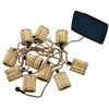 Image de Guirlande lumineuse - New Garden - Okinawa - Solaire - 10 ampoules - Marron - 800cm