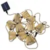 Image de Guirlande lumineuse ip 44 cordon jute alim solaire-new garden-okinawa