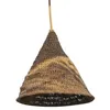 Image de Suspension - New Garden - Maro - H30cm - Rotin Naturel - Jute Tissé