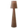 Image de Lampadaire - New Garden - Lola - H165cm - Rotin - Rechargeable USB - IP54