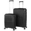 Image de Set De Valises Rigides 4 Roulettes 162417 Noir