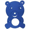 Image de Tapis en forme d'ours enfant Softee Bleu 25121.028.1