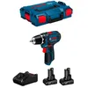 Image de Perceuse-Visseuse BOSCH GSR 12V-15 (2 x 60 Ah + GAL12V-40 + L-Boxx 102)