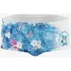 Image de Maillot de bain Otso Swim Bike Run Wave bleu clair blanc - L