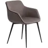 Image de Chaise En Tissu Gris Foncé