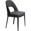 Image de Chaise En Tissu Gris Foncé