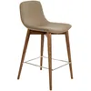 Image de Tabouret En Similicuir Taupe