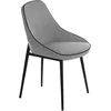 Image de Chaise En Tissu Gris