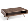 Image de Table Basse 1 Niche Bois Noyer Koza