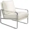 Image de Fauteuil En Similicuir Blanc