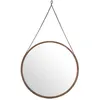 Image de Miroir mural rond noyer 3038 - ANGEL CERDÁ