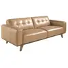 Image de Canapé 3 places chester en cuir sable 6120C-SOFA