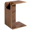 Image de Table dangle rectangulaire en noyer 2110 ANGEL CERDA