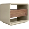 Image de Table De Chevet Noyer Et Bois Gris