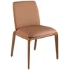 Image de Chaise En Similicuir Marron