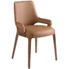 Image de Chaise En Similicuir Marron