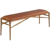 Image de Tabouret En Similicuir Marron