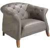 Image de Fauteuil En Cuir Gris