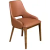 Image de Chaise En Similicuir Marron