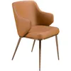 Image de Chaise En Similicuir Marron