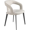 Image de Chaise En Tissu Blanc Cassé