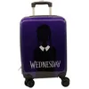 Image de Wednesday Wednesday 55 cm Petite Valise de voyage 8 Roues Imprimé
