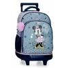 Image de Sac à dos à roulettes - DISNEY - Minnie Style - Bleu - Primaire - 25L