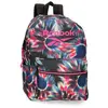 Image de Sac à dos Reebok Floral 44cm rose bleu noir