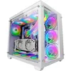 Image de Tour Gaming Custom XXL E-ATX - Mars Gaming - MCV3 - Verre Trempé - Cadre Modulaire - Blanc