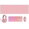 Image de Mars Gaming Mcp-rgb3 Clavier Souris Incluse Usb Qwerty Espagnole Rose