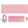 Image de Ensemble Gaming - MCP - MCP-RGB3 - Rose - Clavier TKL - Souris RGB 3200 DPI