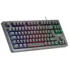 Image de Mars Gaming Mk023 Clavier Usb Azerty Français Noir