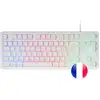 Image de Clavier gamer mk023 rgb (blanc) MK023WFR