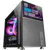 Image de Mars gaming boitier mini tour micro atx mc-lcd avec panneau vitré (noir) - boîtier mini tour micro atx mars gaming mc-lcd avec écran lcd ips 8', design mesh pour un flux d'air optimal, refroidissement liquide jusqu'à 360 mm, connectivité usb 3.0 et 8435693105510