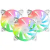 Image de Mars Gaming Mf-3a Boitier Pc Ventilateur 12 Cm Blanc 3 Pièce(s)
