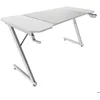 Image de Bureau gamer - Mars Gaming - MGD-X140 - 140x60 cm - Blanc - Système de câbles intégré