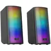 Image de Mars Gaming Msrgb2 Haut-parleur Portable Et De Fête Enceinte Portable Stéréo Noir 15 W