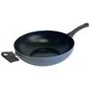 Image de SAN IGNACIO Poêle WOK avec surface antiadhésive NOIA 30 cm bleu BGEU-6962