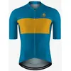 Image de Maillot Etxeondo Biko manche courte bleu clair jaune - L