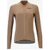Image de Maillot Etxeondo Alde Thermo manches longues marron - M