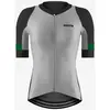 Image de Maillot Etxeondo Mendia manches courtes gris vert femme - S