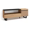 Image de Meuble TV Banc Télé 150x35x57cm Pour les TV jusquà 65 Design industriel Chêne RF3296