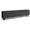 Image de Meuble tv banc télé grand espace de rangement 240x35x57cm design industriel style moderne noir 502_2
