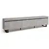 Image de Meuble tv banc télé grand espace de rangement 240x35x57cm design industriel style moderne ciment 503_2