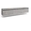 Image de Meuble TV Banc Télé 240x35x45 cm Suspendu Mural Ciment RF3598